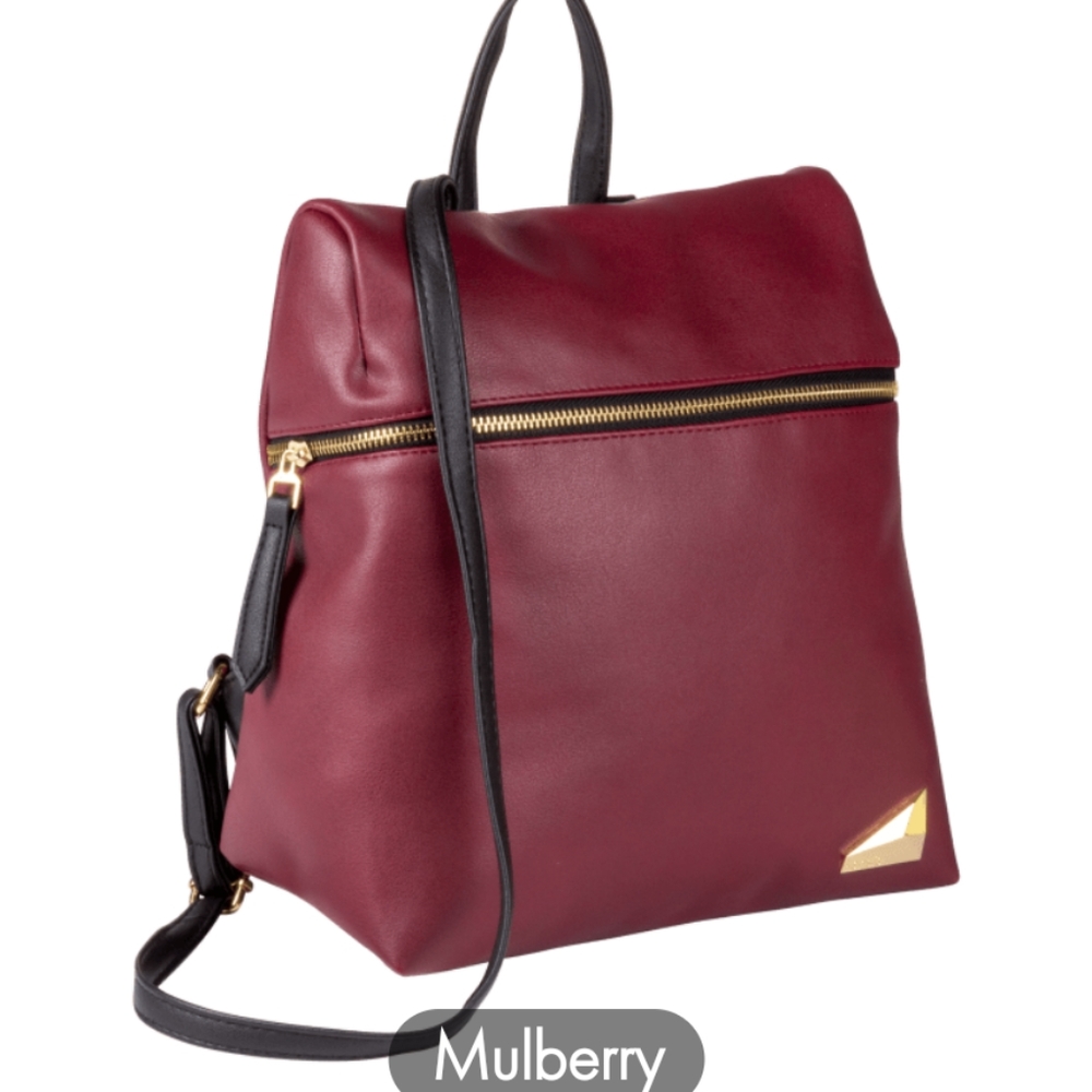 Kensie Vegan Leather Minimalist Backpack